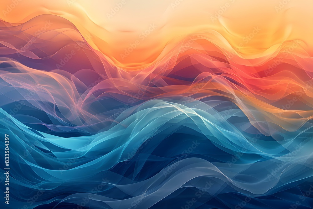 Colorful Wavy Smoke Colorful Wavy Smoke