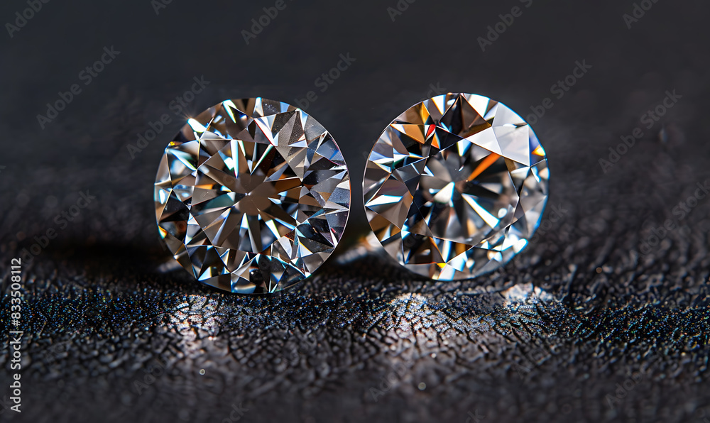 a beautiful diamond Jewelry on the table a beautiful diamond Jewelry on the table