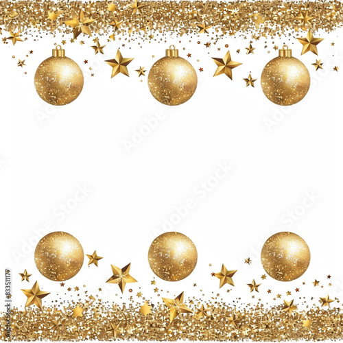 golden christmas background