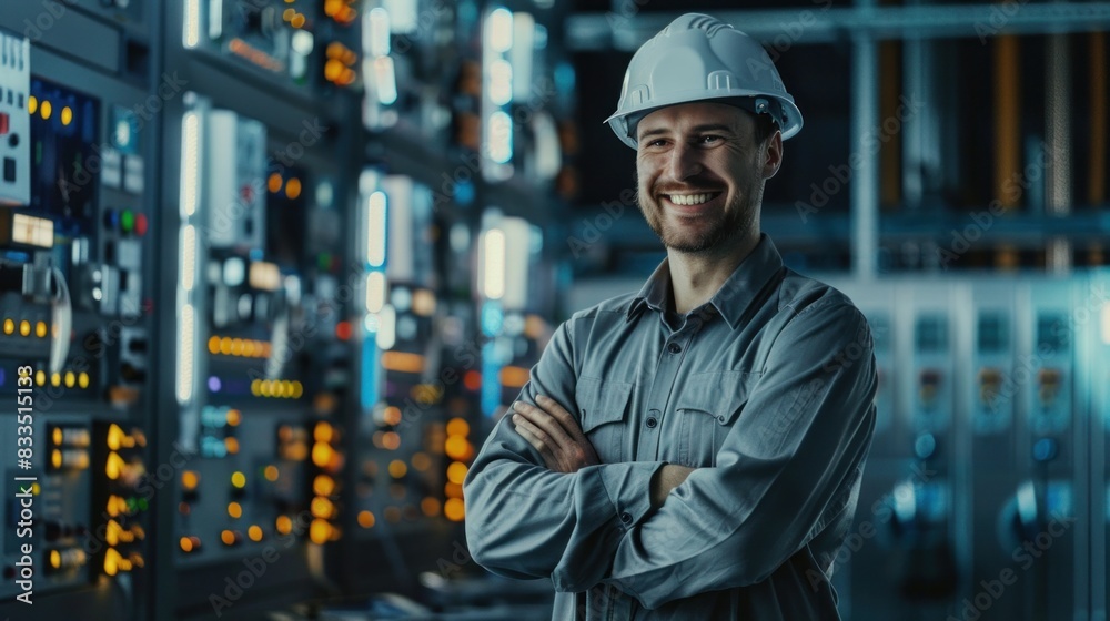 A Metalwork manufacturing factory manager inspect newly manufactured metal or steel roll and frame in factory. A Metalwork manufacturing factory manager inspect newly manufactured metal or steel roll and frame in factory.
