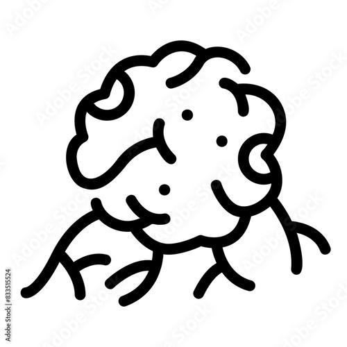 cancer cell outline icon