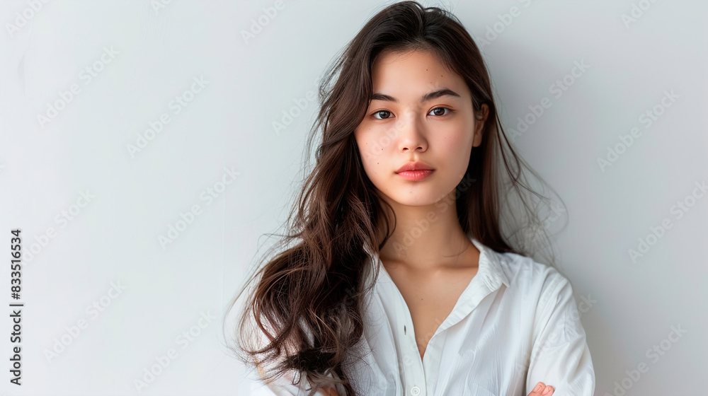 portrait of an asian person portrait of an asian person