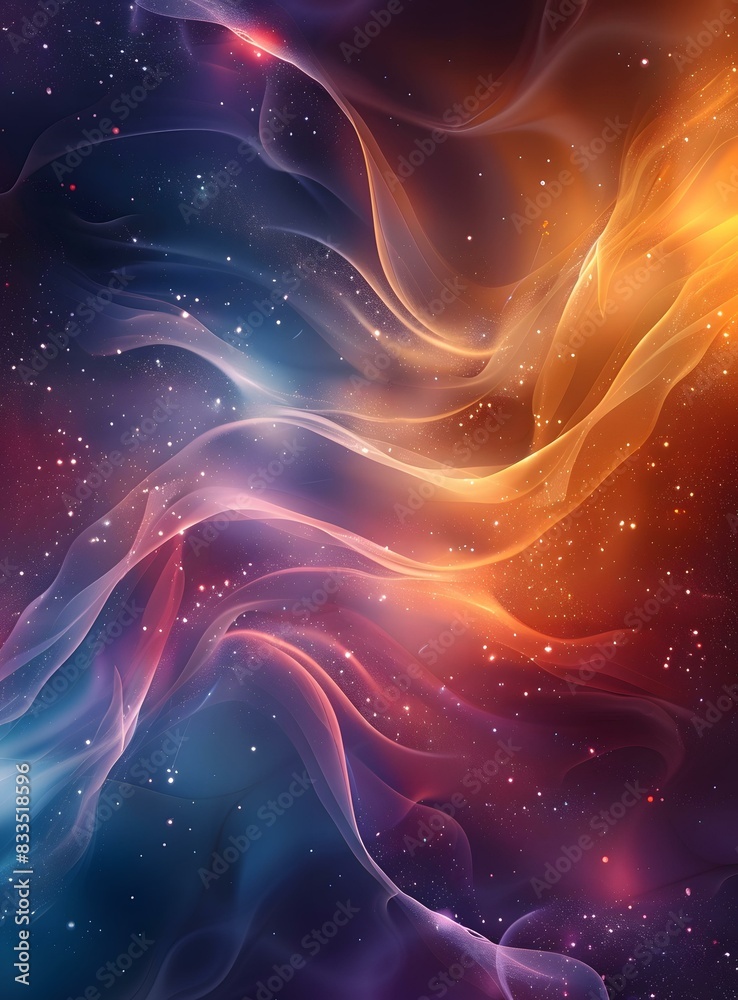 Wavy abstract background Wavy abstract background