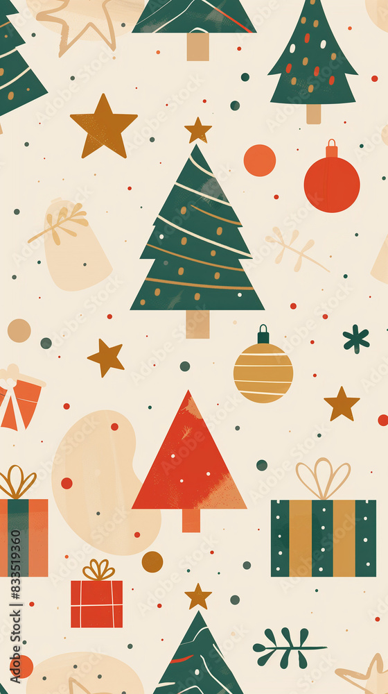 Abstract Christmas background Abstract Christmas background