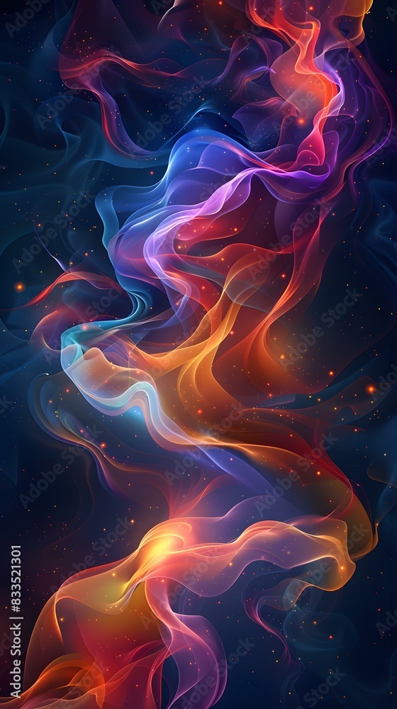 Obraz premium Colorful Nebula