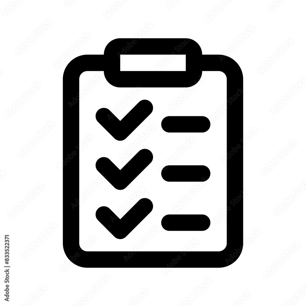 tasks line icon tasks line icon
