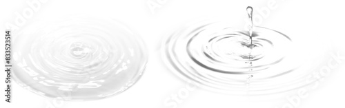 Water ripple texture effect set
