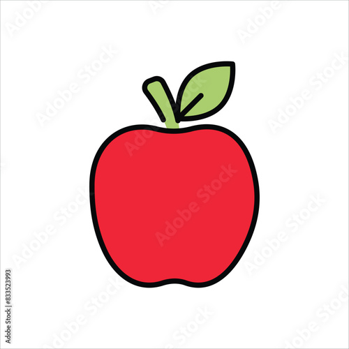 Apple vector icon