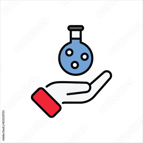 Lab vector icon