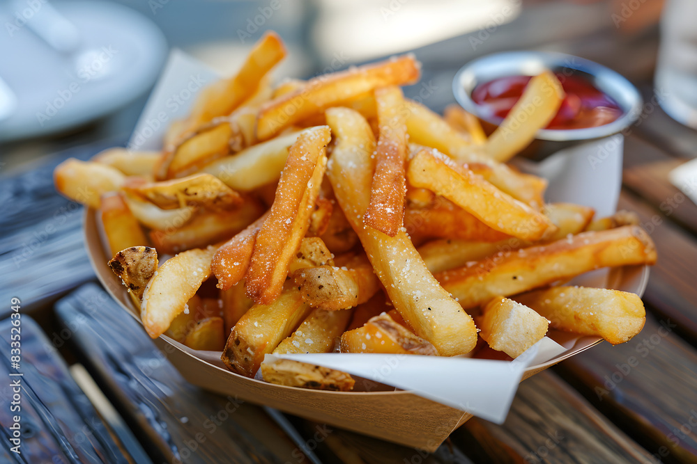 Fries, Chips, French Fries, Fries, Chips, French Fries,