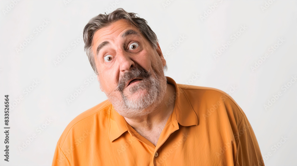 Obraz premium confused old man