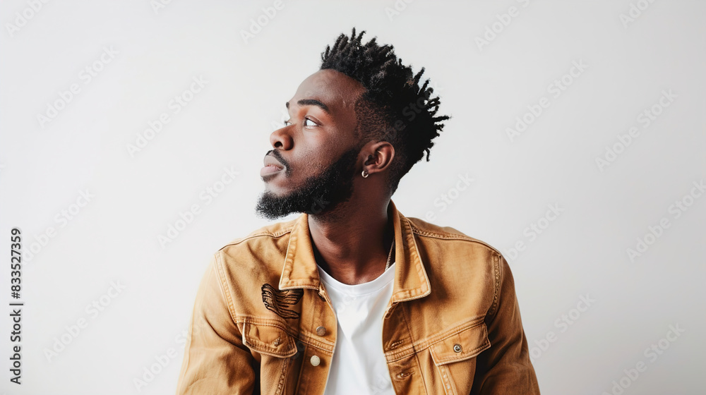 Obraz premium portrait of a man in profile