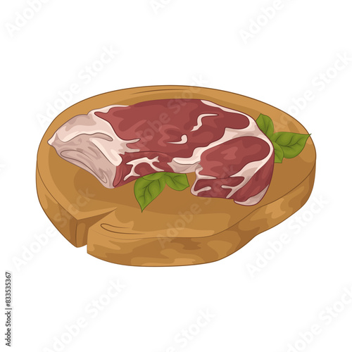 Illustration of meat 