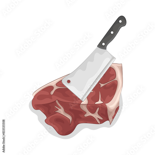 Illustration of meat 