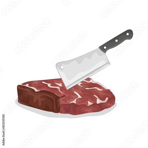 Illustration of meat 