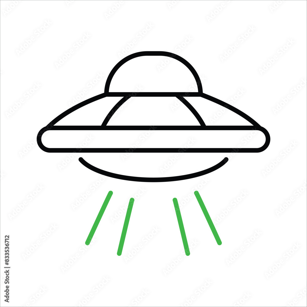 Ufo vector icon Ufo vector icon