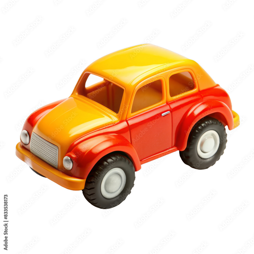 toy car 3d render on transparent background toy car 3d render on transparent background