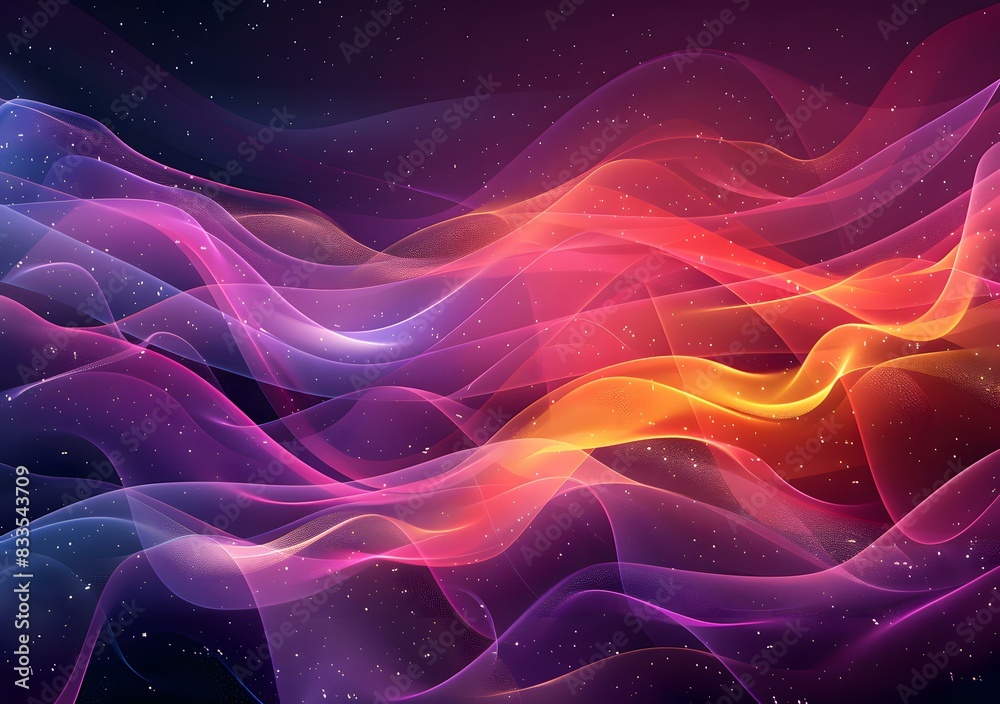 Fototapeta premium Colorful Waves