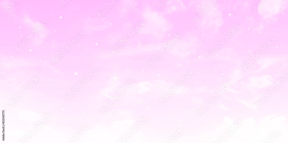 Abstract pink sky textured background. fantasy soft cloud with pink color, nature abstract background. Vector illustration Abstract pink sky textured background. fantasy soft cloud with pink color, nature abstract background. Vector illustration