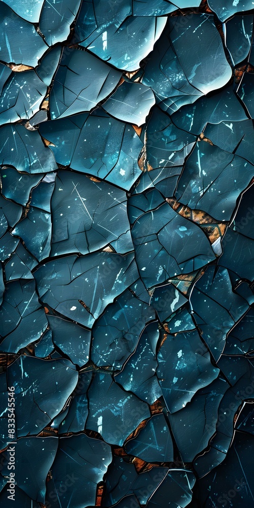 Obraz premium Cracks in the Wall