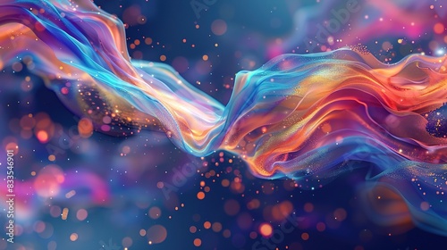 Dynamic and abstract wallpaper © pixelwallpaper