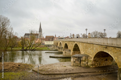 Regensburg old town and old town