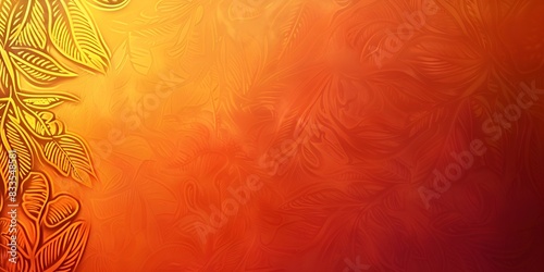 Stylistic banner background in ancient design, for web and design, generative ai photo
