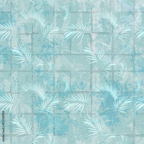 seamless background with flowers