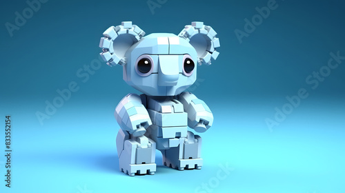 Koala Toy robot 3d
