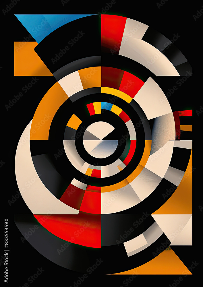 Hypnotic Spiral Design with Dots Hypnotic Spiral Design with Dots