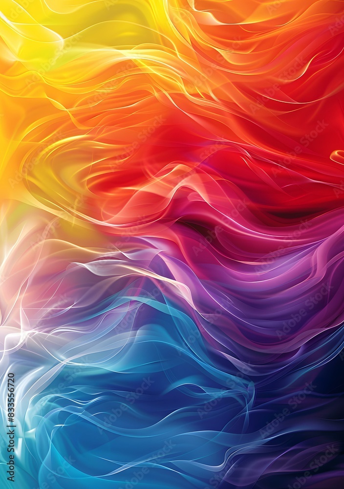 Obraz premium Colorful Flames