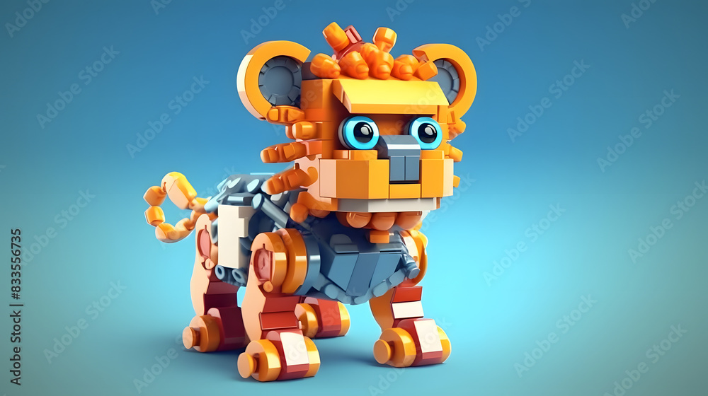 Lion Toy robot 3d Lion Toy robot 3d