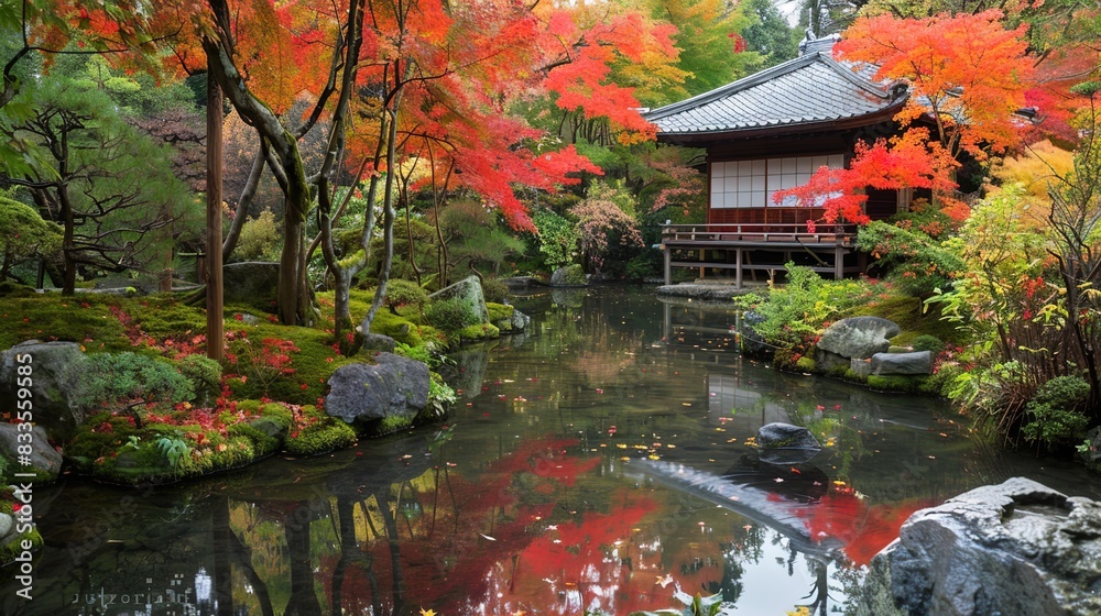 Fototapeta premium Japanese garden
