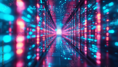 Wallpaper Mural Revolutionizing Process Efficiency Through Automated Document Management in a Futuristic Digital Environment Torontodigital.ca