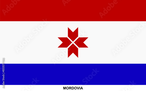 Flag of MORDOVIA, MORDOVIA national flag photo