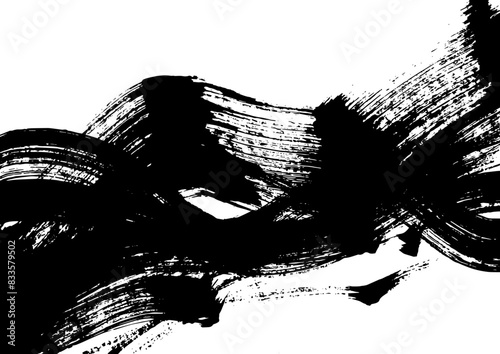 筆書き線背景2