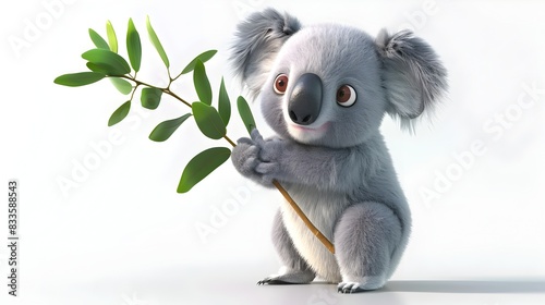 Chubby Baby Koala Hugging E...