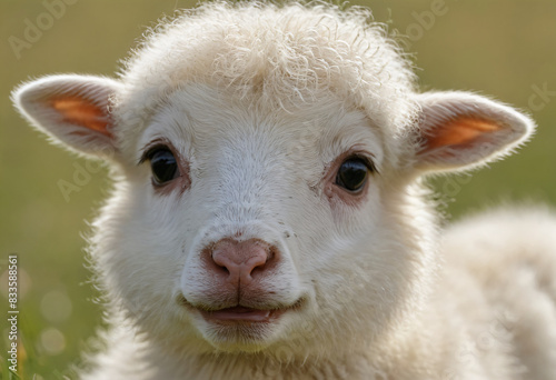Close up of baby sheep