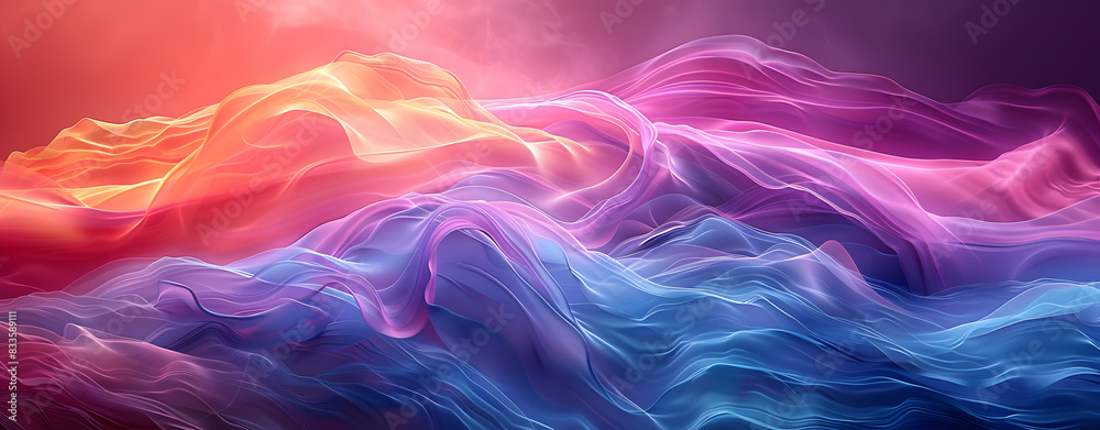 Abstract Background with Pink, Purple, and Red Smoke and Liquid Colors Abstract Background with Pink, Purple, and Red Smoke and Liquid Colors