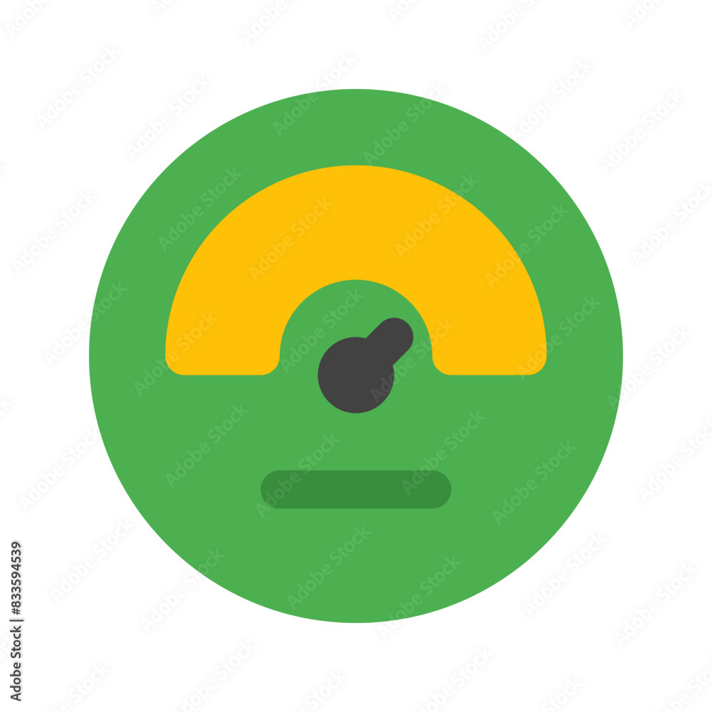 speedometer flat icon speedometer flat icon