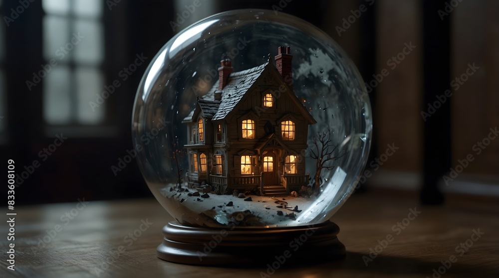 A horror story where a cursed glass ball shows horrifying scenes from the past, haunting anyone who dares to gaze into it ai_generated A horror story where a cursed glass ball shows horrifying scenes from the past, haunting anyone who dares to gaze into it ai_generated