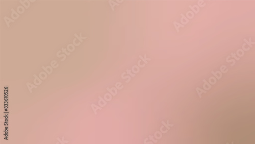 Nude gradient. Pastel nude background, modern gradient vector design.