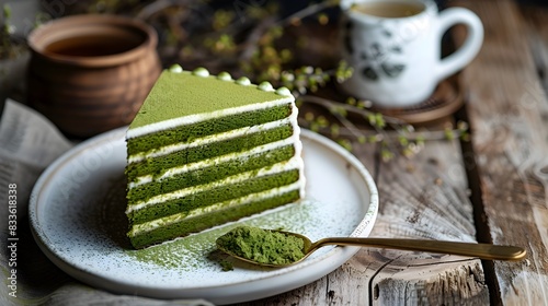 Beautifully Layered Matcha ...