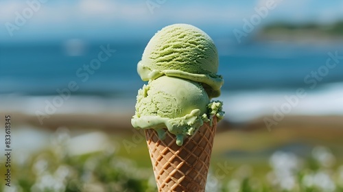 Refreshing Matcha Green Tea...