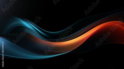 glassy abstract background