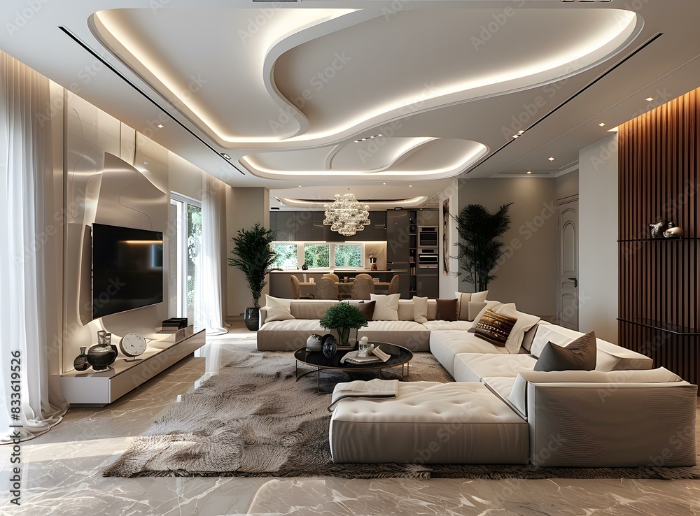 Modern minimalist living room design renderings Modern minimalist living room design renderings