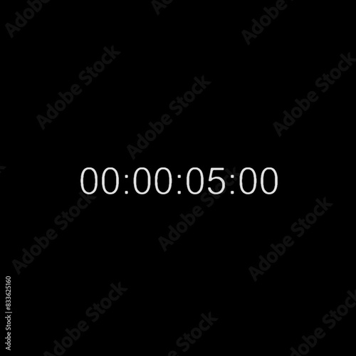 Timecode - mov - Futuristic HUD Elements Overlay with Alpha Channel Matte - business logo design, black friday text, black and white button photo