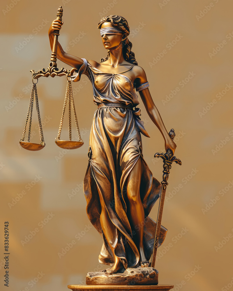 Lady Justice Statue with Scales and Sword Lady Justice Statue with Scales and Sword
