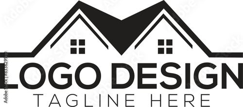 Real estate logo design