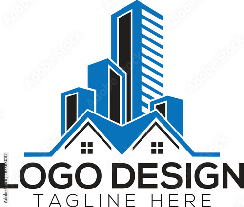Real estate logo design